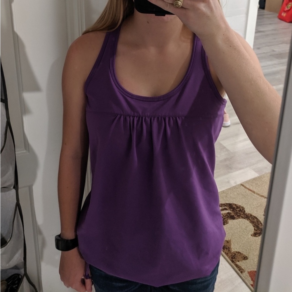 Athleta purple tank top